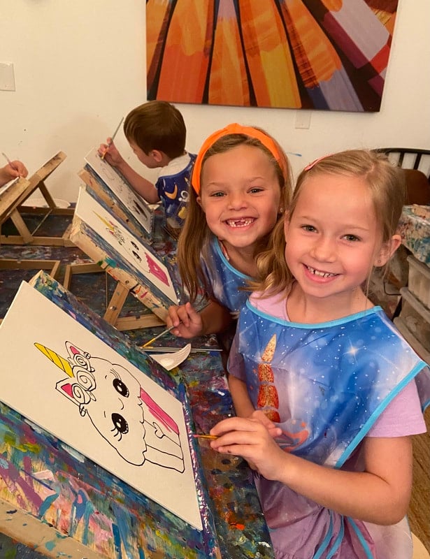 Glow in the Dark Art Class 3