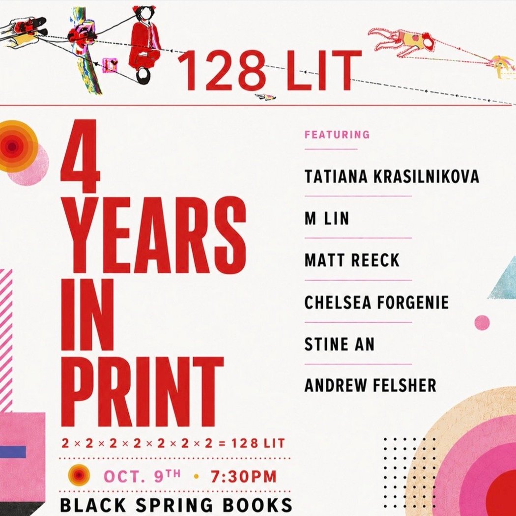 128 LIT: 4 YEARS IN PRINT!