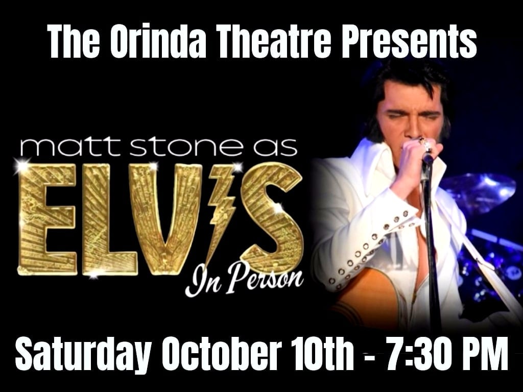 Elvis - Live at Orinda 1