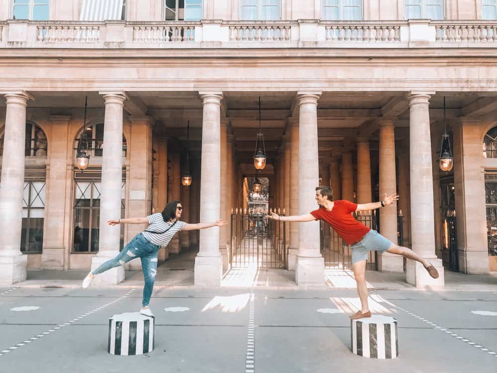 Colonnes de Buren/Les Deux Plateaux 1