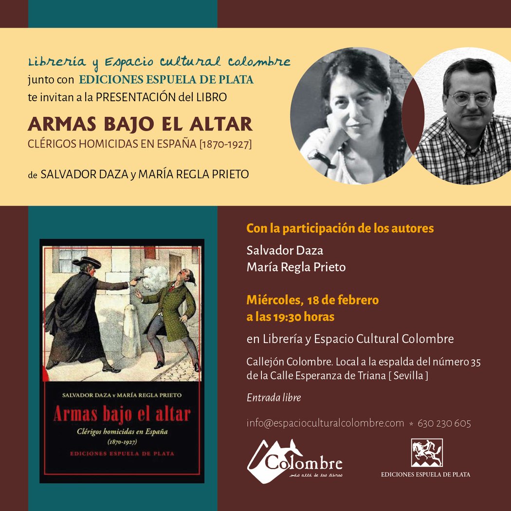 Presentación del libro Armas bajo el altar 1