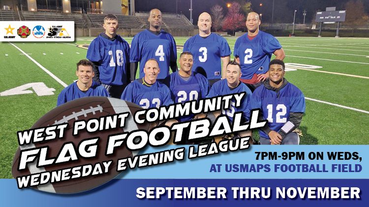 West Point Community Flag Football Wednesday Evening League 1