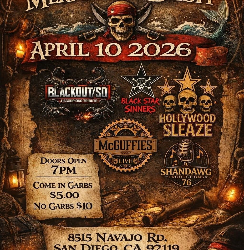 Black Star Sinners w/ Blackout & Hollywood Sleaze 2