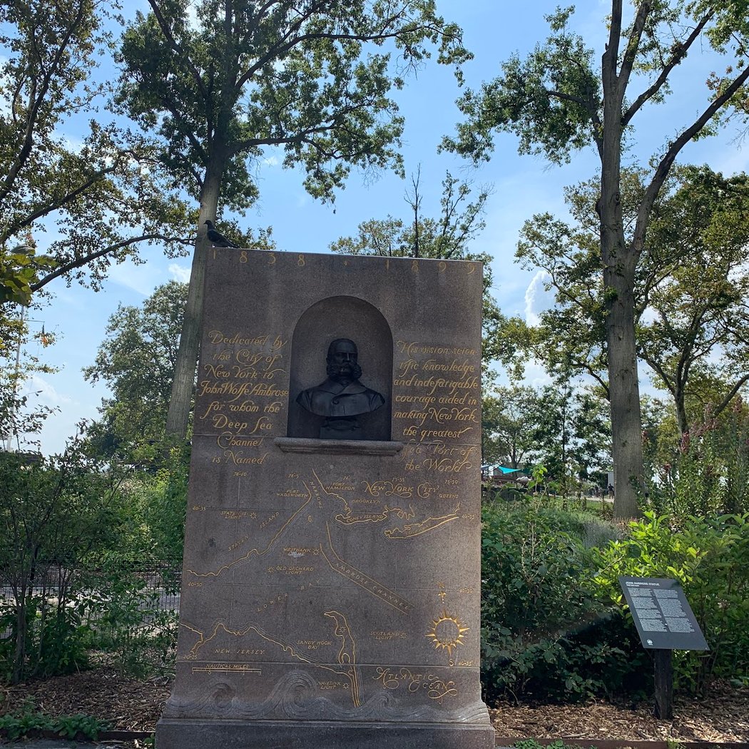 John Ambrose Statue 1