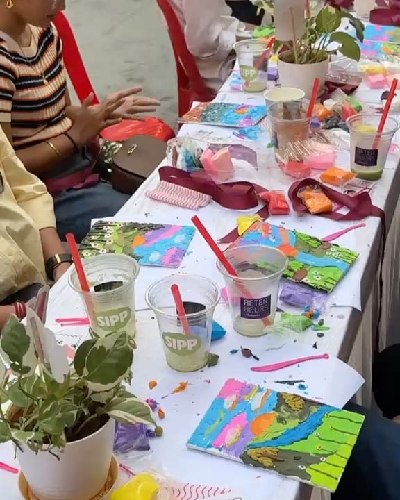 Sip, Paint and Bedazzle 3
