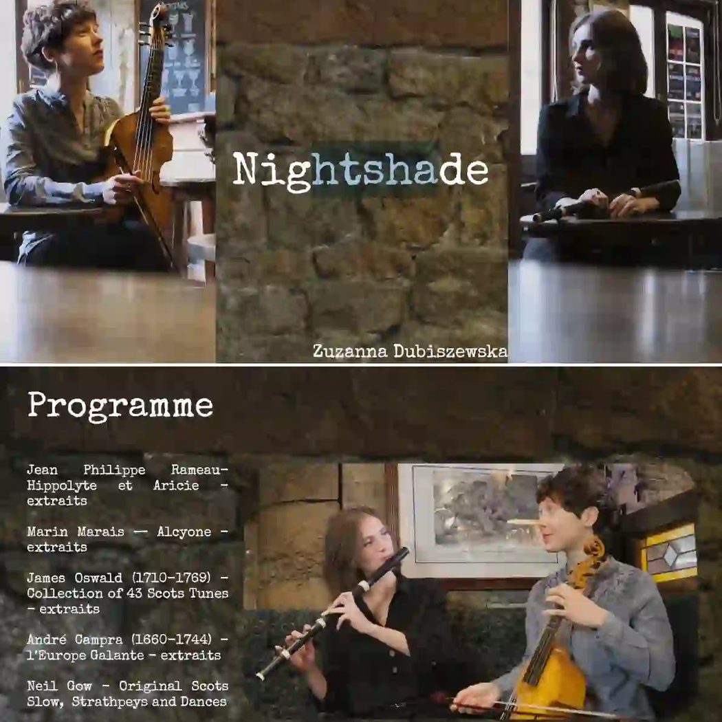 Nightshade - Concert viole de gambe et flûte 1
