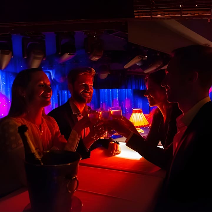 Moulin Rouge Dinner Show with Champagne and Drop Off 3