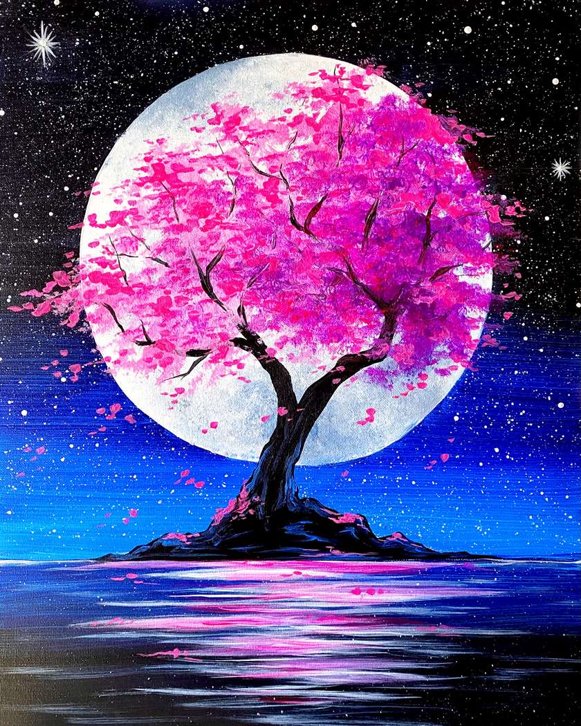 Magenta Moonlight 1