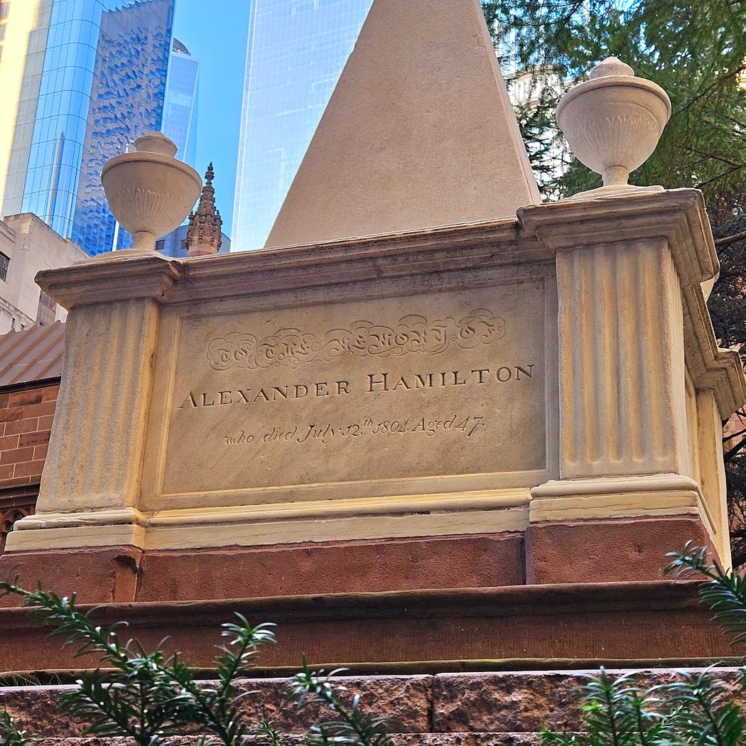 Alexander Hamilton's Gravesite 4