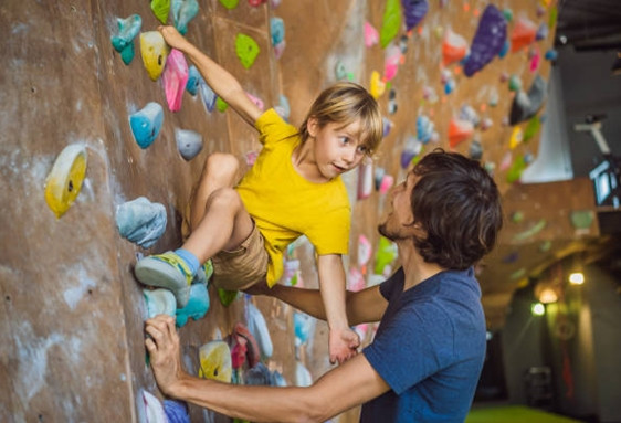 Stage d'escalade parent-enfant 1