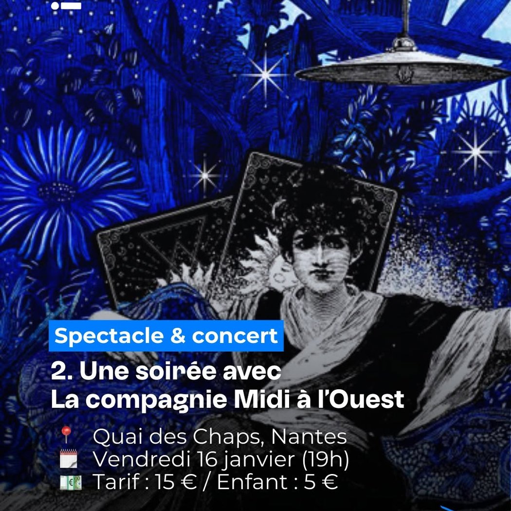 Une soirée avec La compagnie Midi à l'Ouest 1