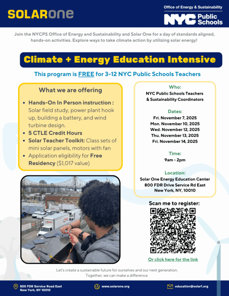Climate and Energy Education Intensives (CEEI) 1