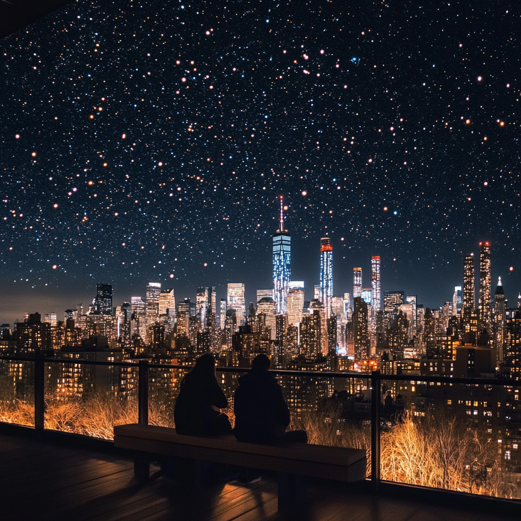 Stargazing at the High Line 1
