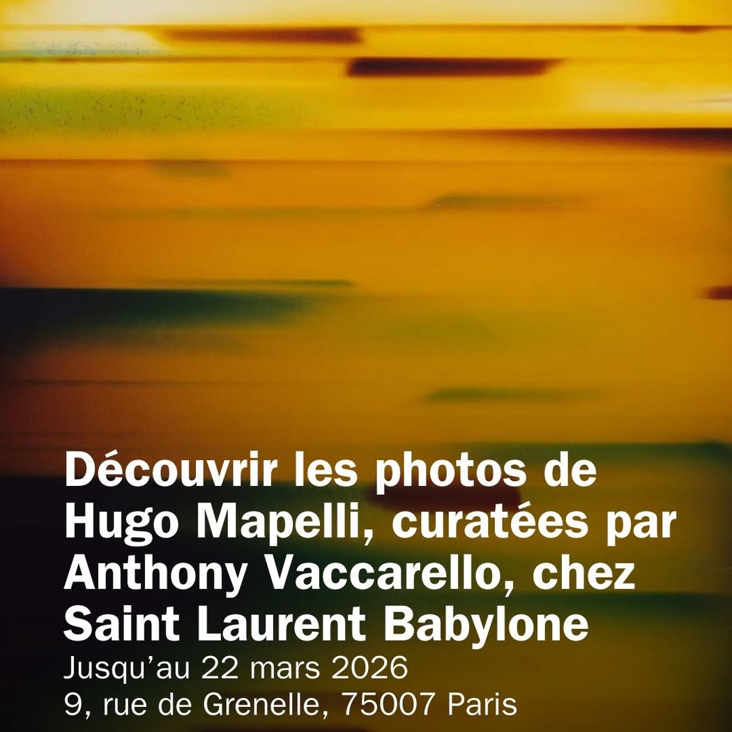 Photos de Hugo Mapelli curatées par Anthony Vaccarello 1