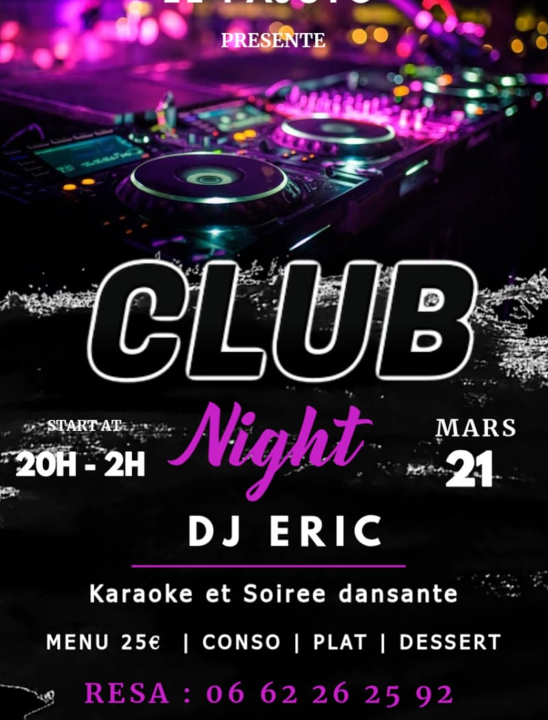 Karaoke et Soirée Dansante 1