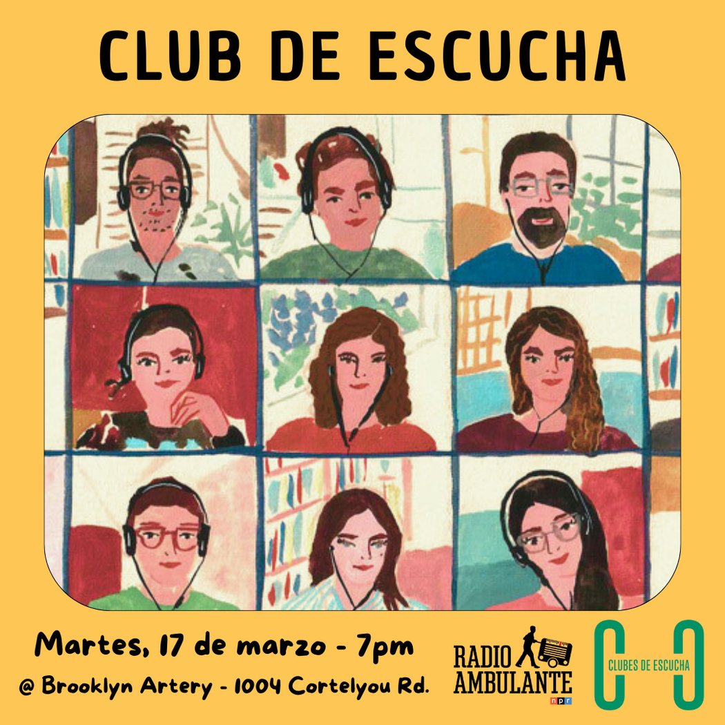 Radio Ambulante: Club de Escucha 1
