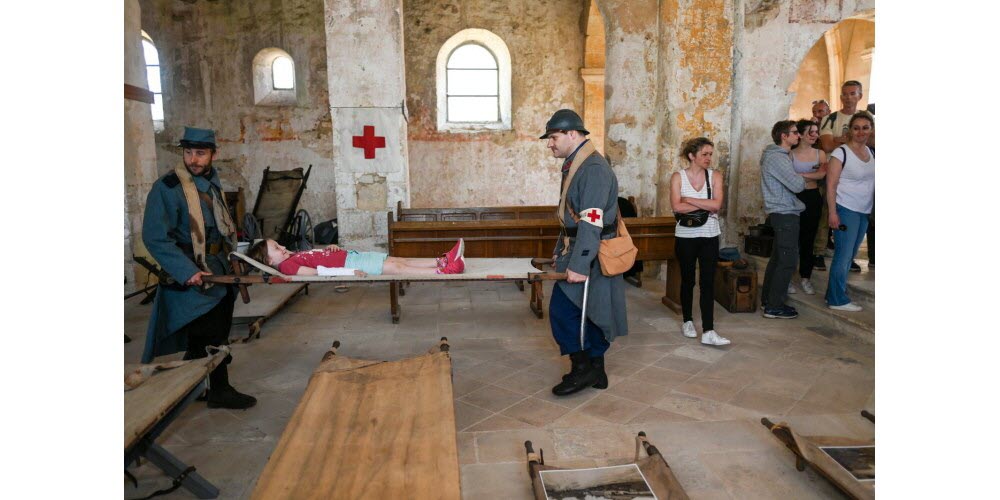 Reconstitution historique : plongez dans un centre de triage des blessés de la Première Guerre mondiale 2