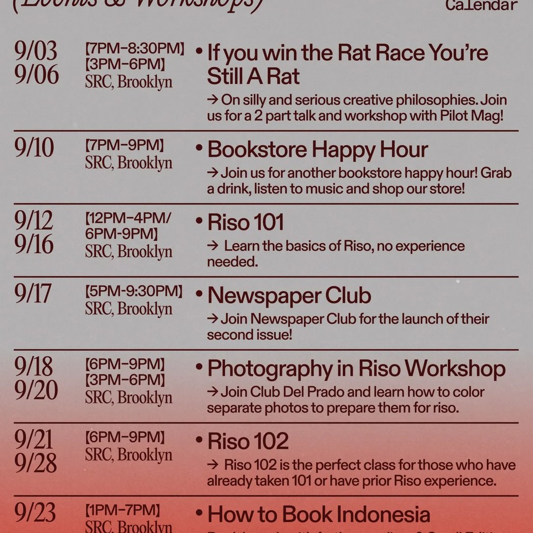Photography in Riso Workshop 2