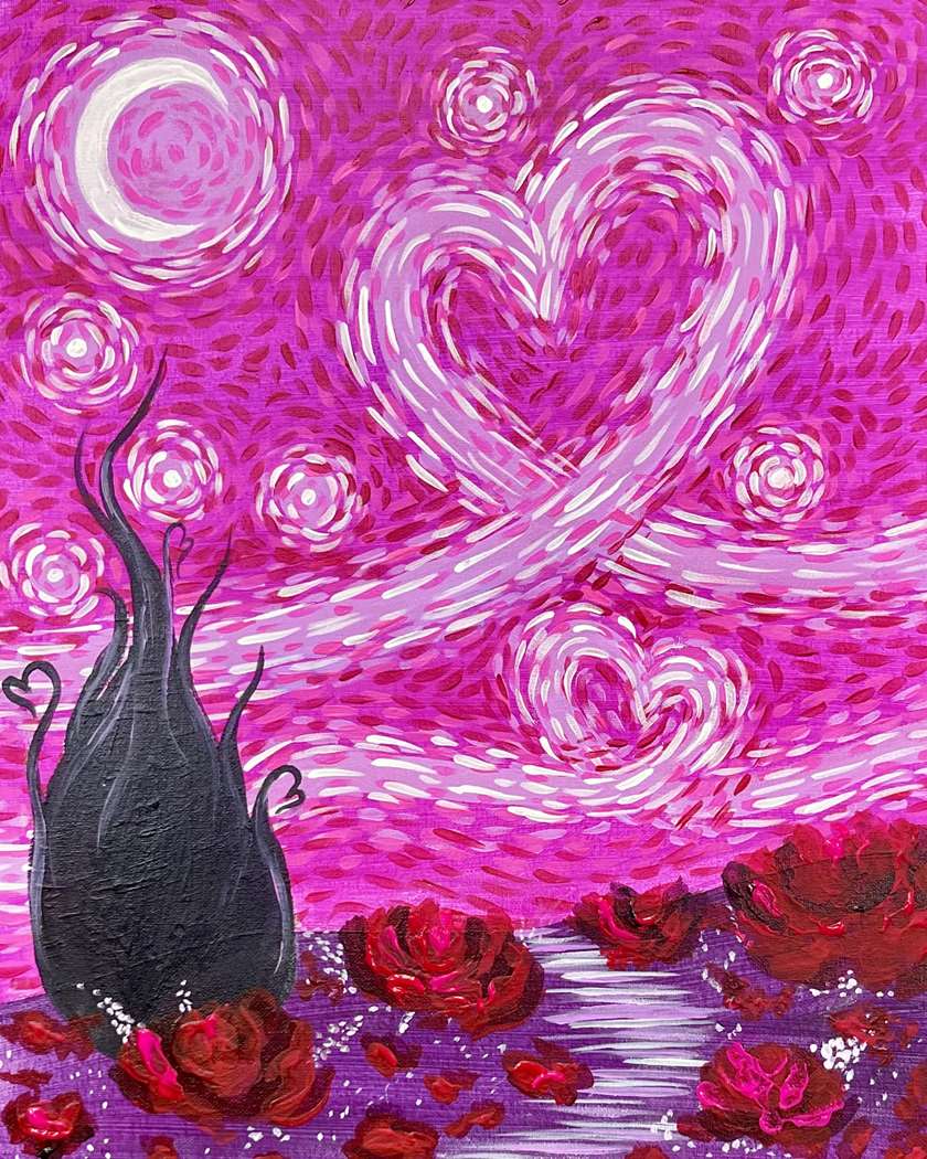 Van Gogh's Rosey Lane 1