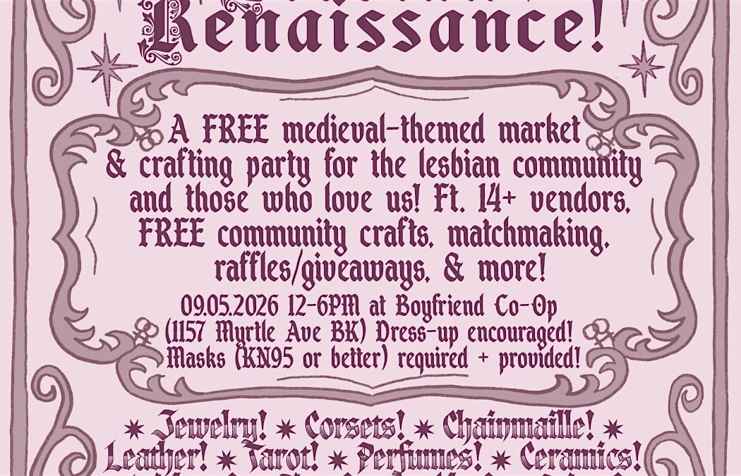 Lesbian Renaissance: A Medieval Themed Lavender Market