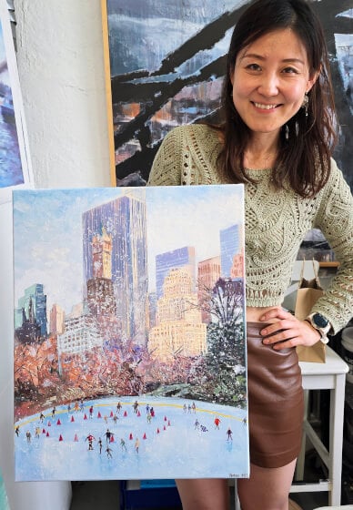 New York Inspired Oil Painting Class 1