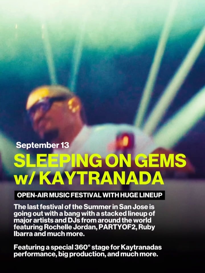 SLEEPING ON GEMS w/ KAYTRANADA 3