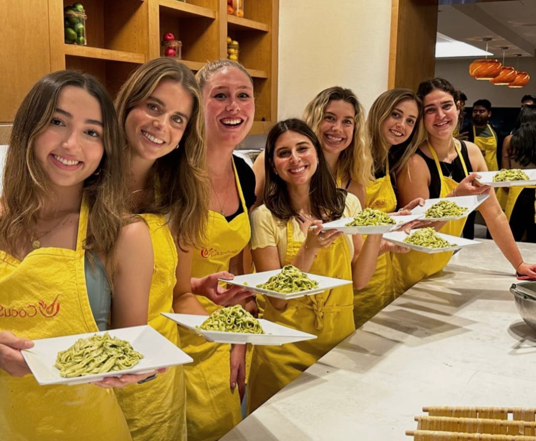 Authentic Tagliatelle al Pesto Cooking Class 3