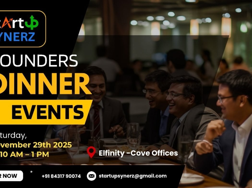 Founders Dinner Meetup | Networking Event - Founders Startups Entrepreneurs 1