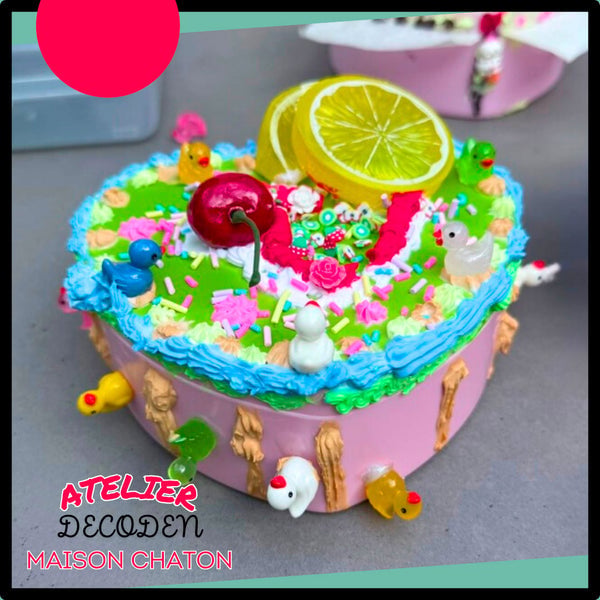 Atelier créatif - Decoden coffret à bijoux - Activité enfant / ados 3