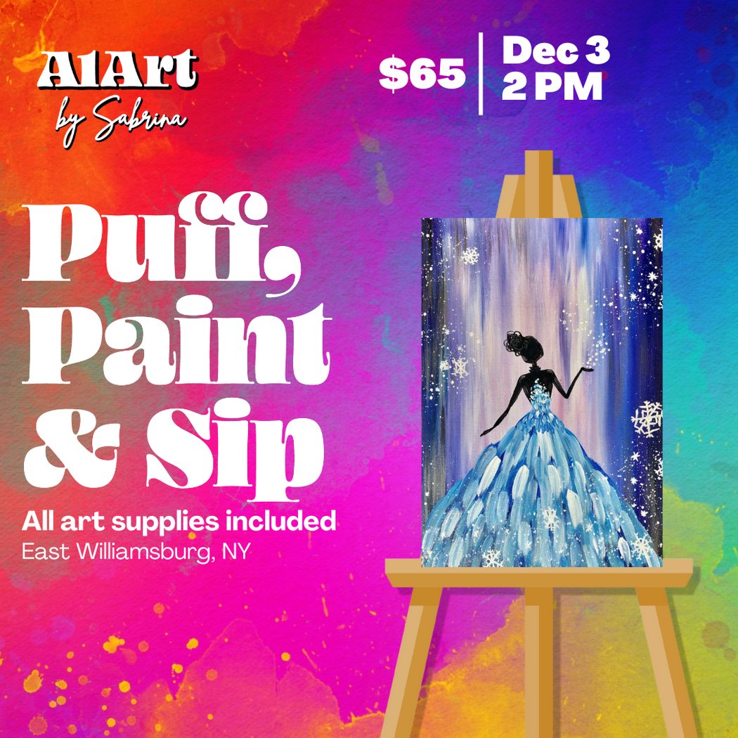 Puff, Paint and Sip Art Studio 1