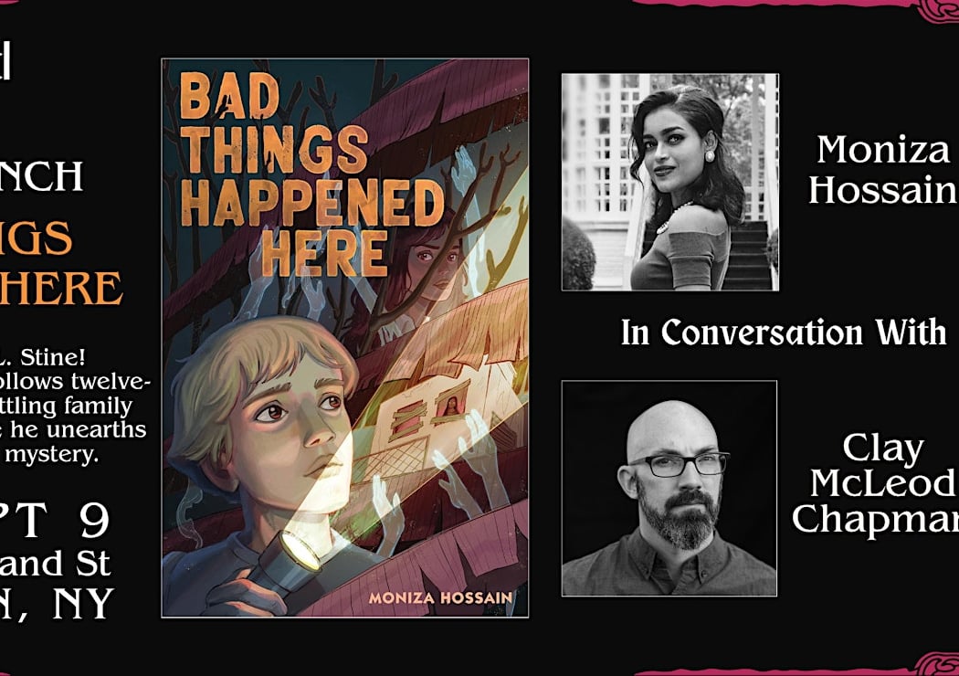 BOOK LAUNCH: BAD THINGS HAPPENED HERE by Moniza Hossain 1