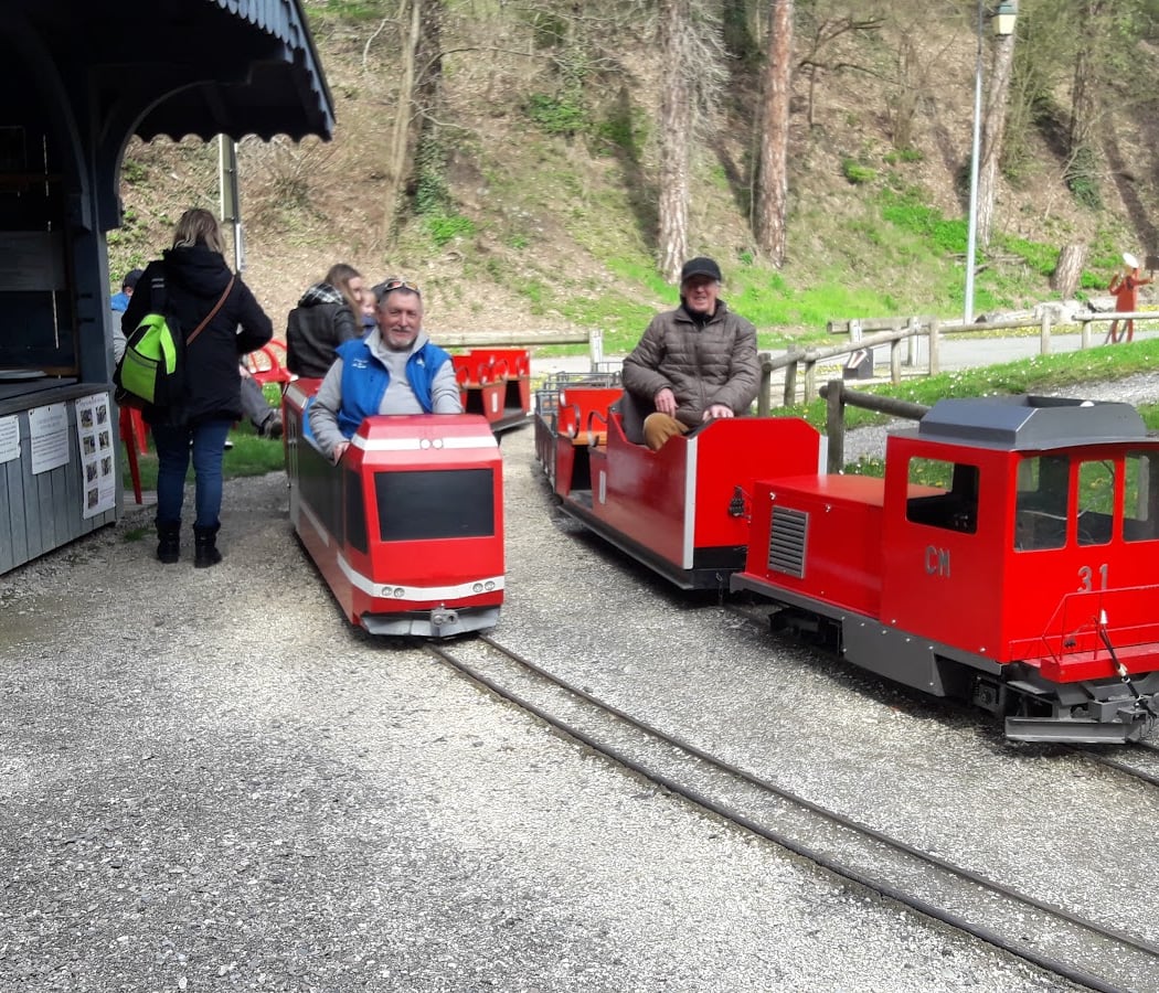 Petit train du parc Thermal 2