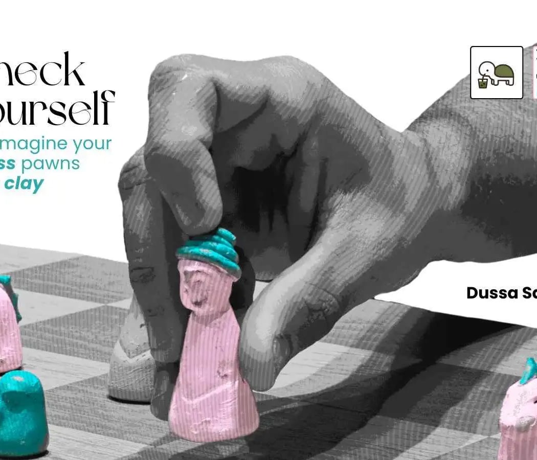Check Yourself - Clay Chess Board Workshop 1