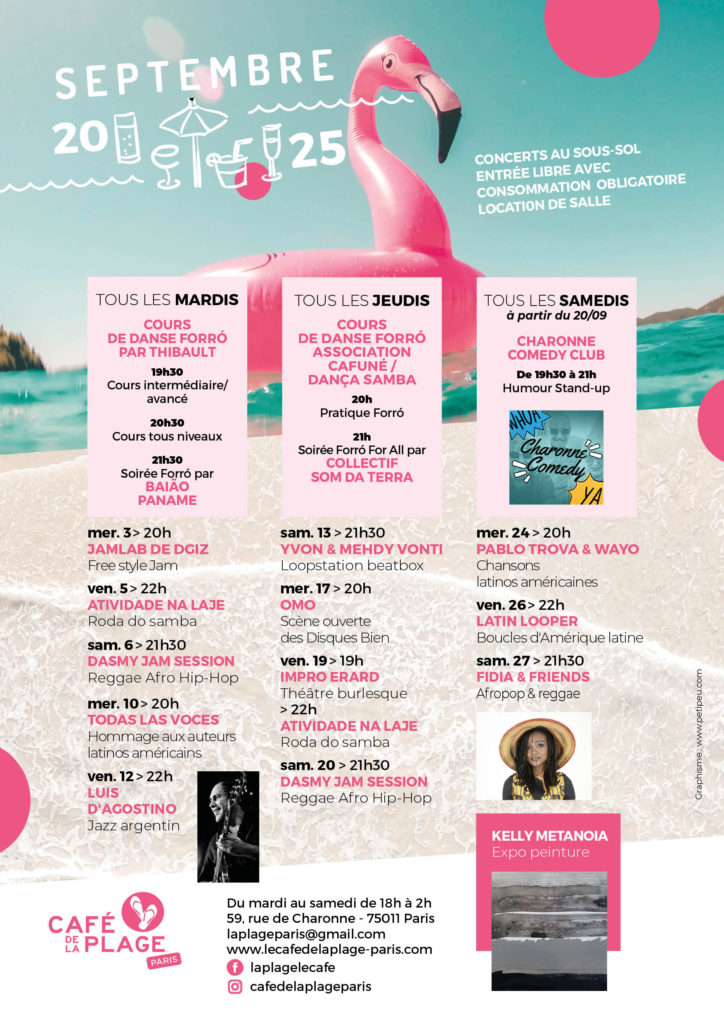 Programmation Musicale Septembre 2025 1