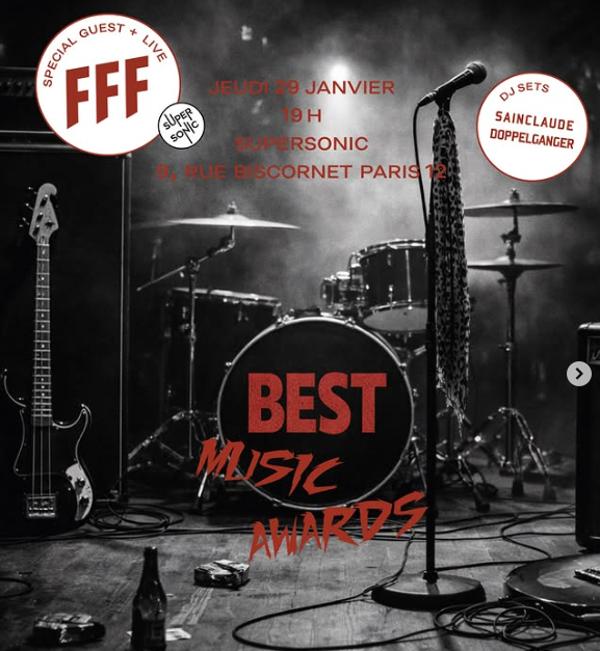 BEST MUSIC AWARDS avec FFF en concert 1