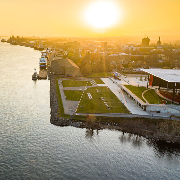 Esplanade de Trois-Rivières sur Saint-Laurent 1