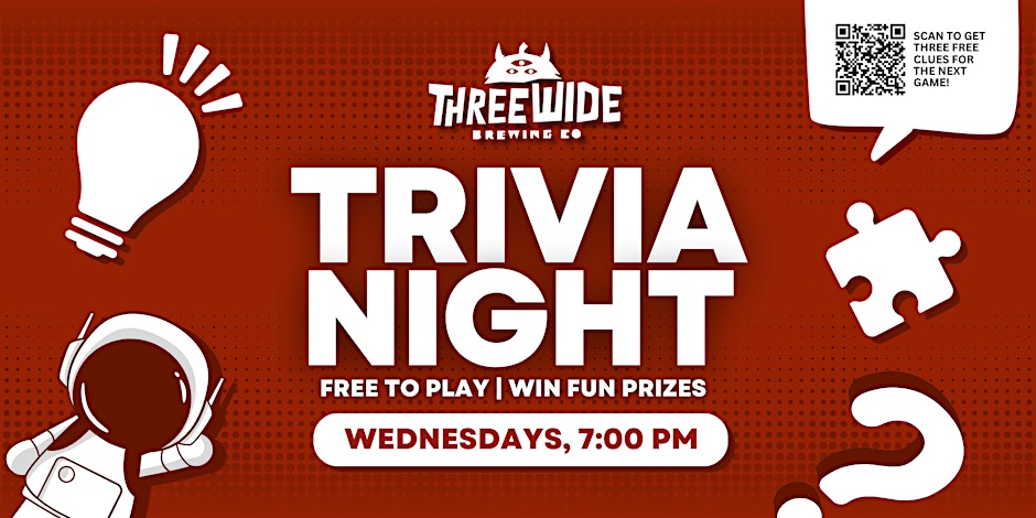 Wednesday Trivia Night 1