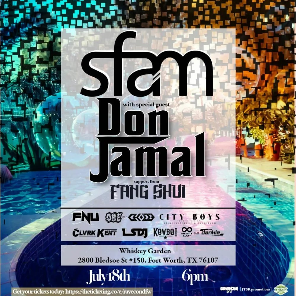 sfam Live at The Whiskey Garden 1