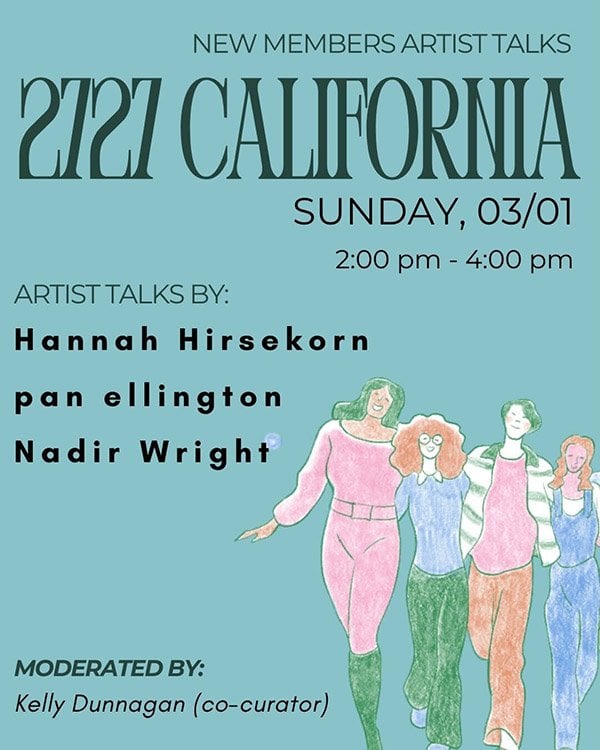 Artist Talk & Closing Reception 1