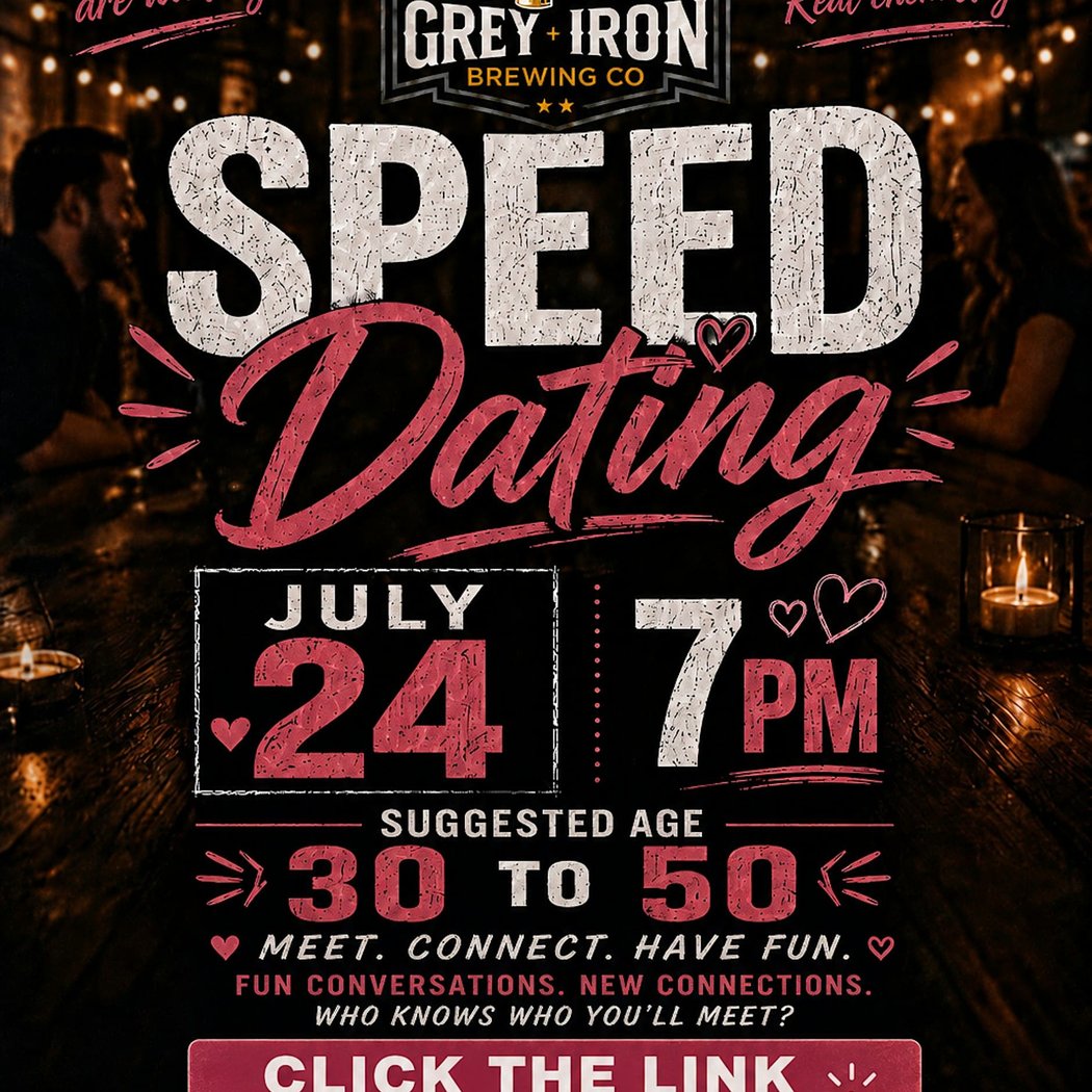Speed Dating @ Grey Iron Brewing Co 1