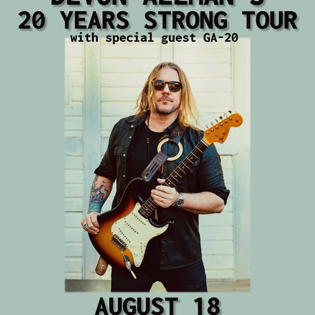 Devon Allman's 20 Years Strong Tour 1