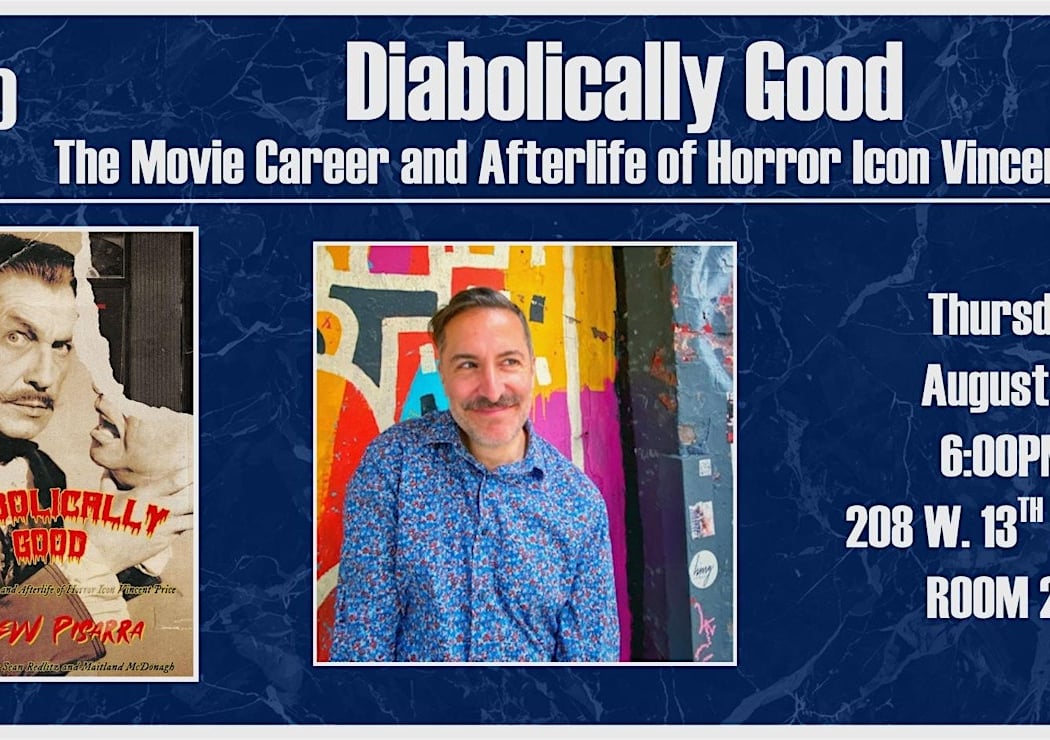 BOOK LAUNCH: 'Diabolically Good' with Drew Pisarra