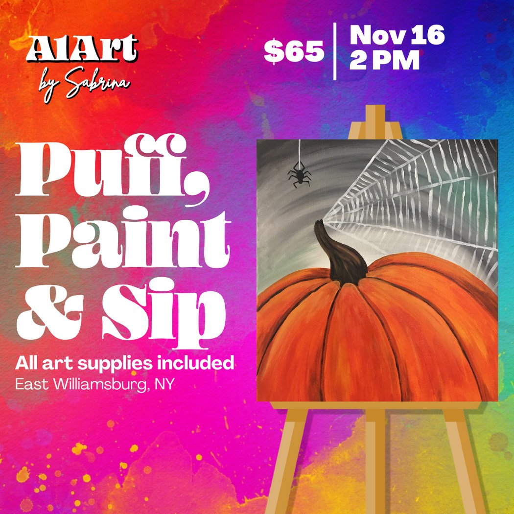 Puff, Paint and Sip Art Studio 1