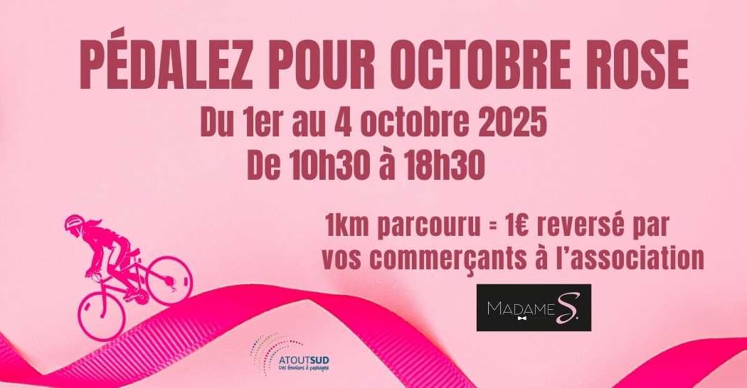 Pédalez pour Octobre Rose 1