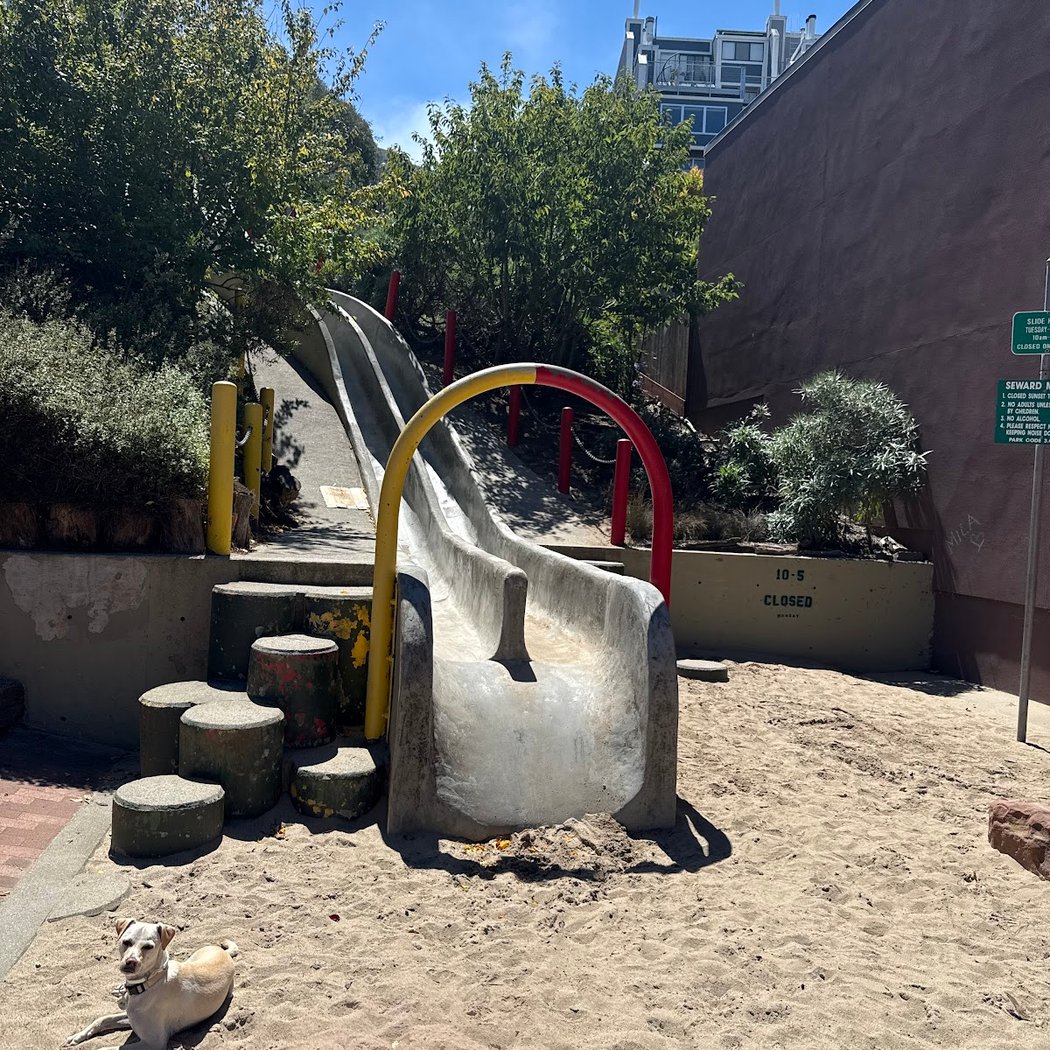 Seward Park Concrete Slides 3