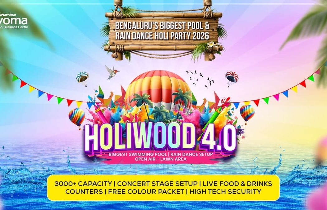 Biggest Pool-Rain Dance-Open Air Holi Celebration 2026 1