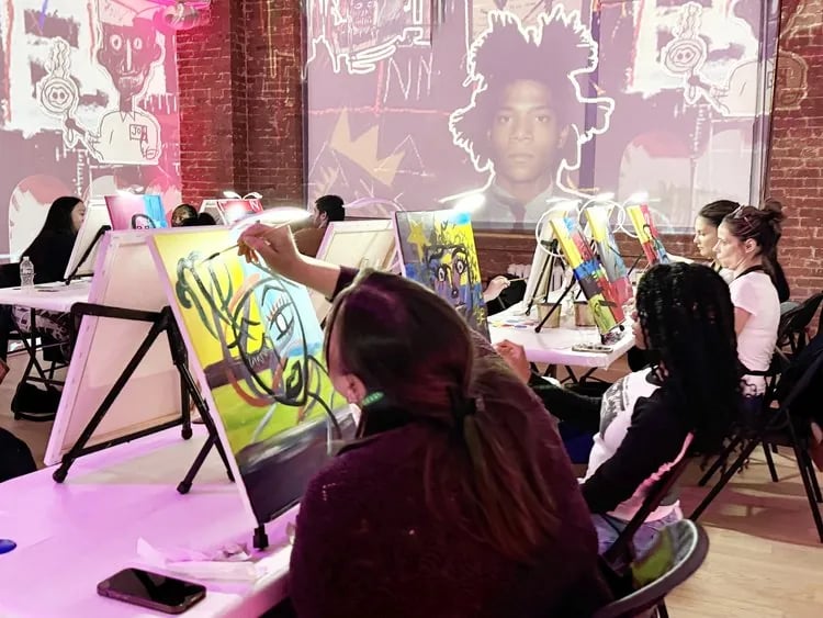 Urban Canvas – Immersive Paint and Sip Experience 1