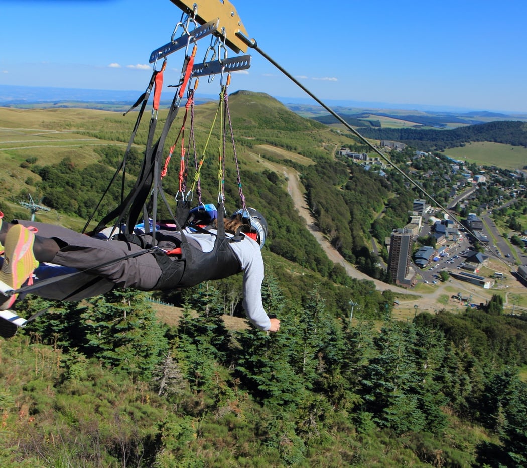 Tyrolienne Fantasticable Super-Besse 1