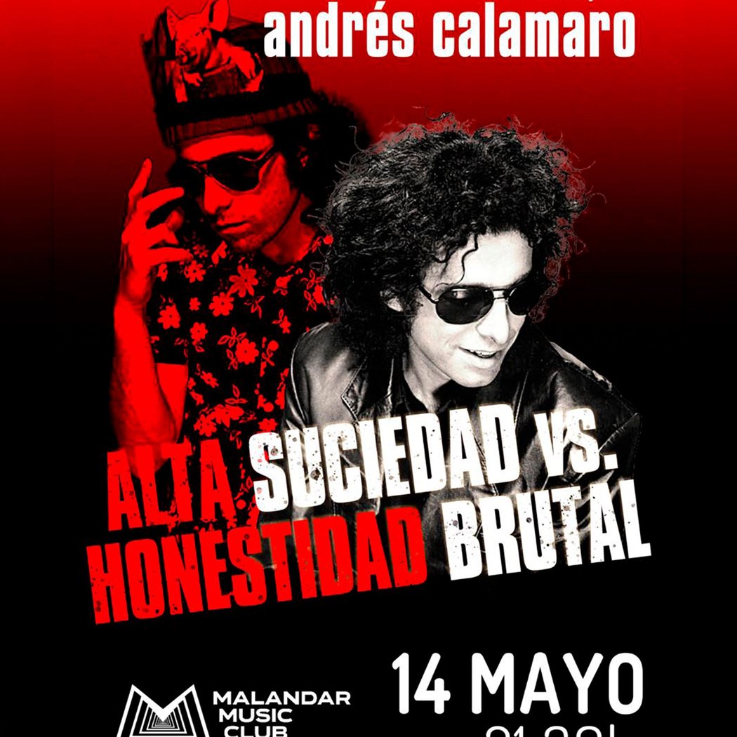Concierto: Tributo a Andrés Calamaro 1