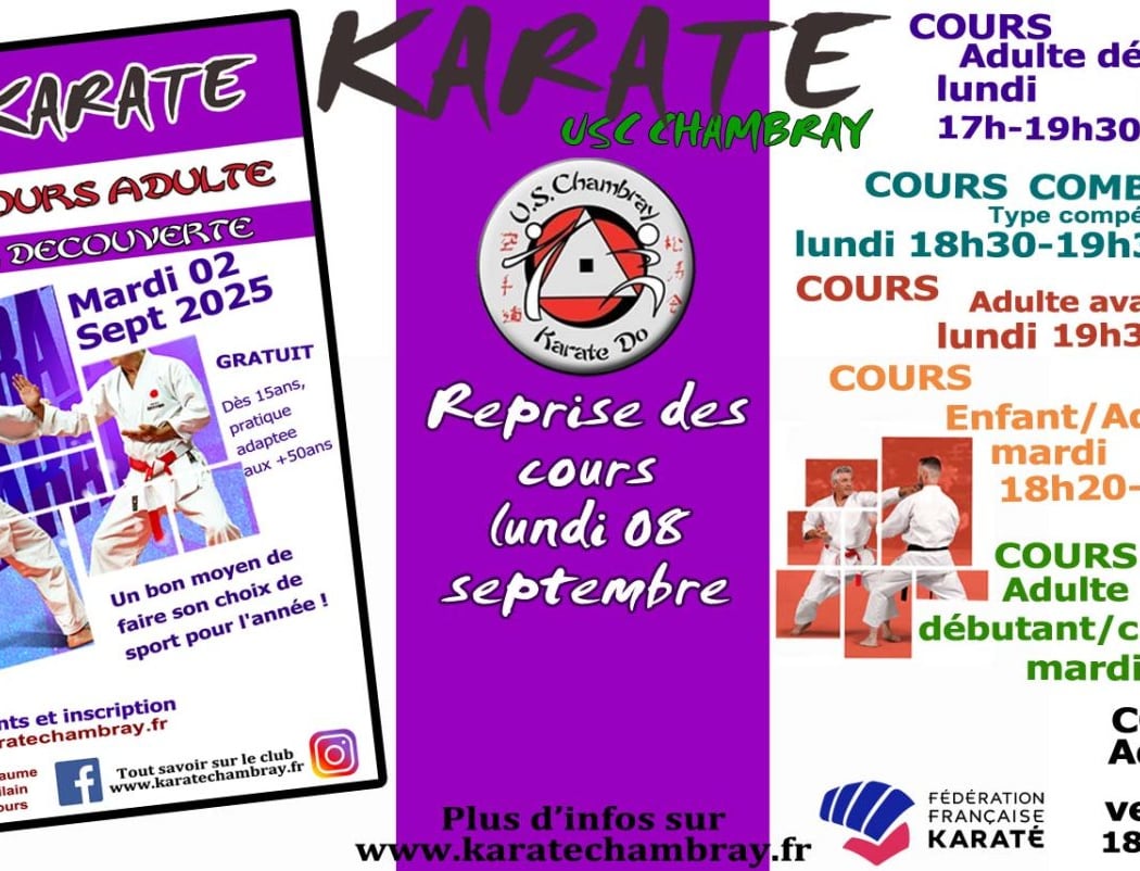 club de karaté de l'US Chambray 1